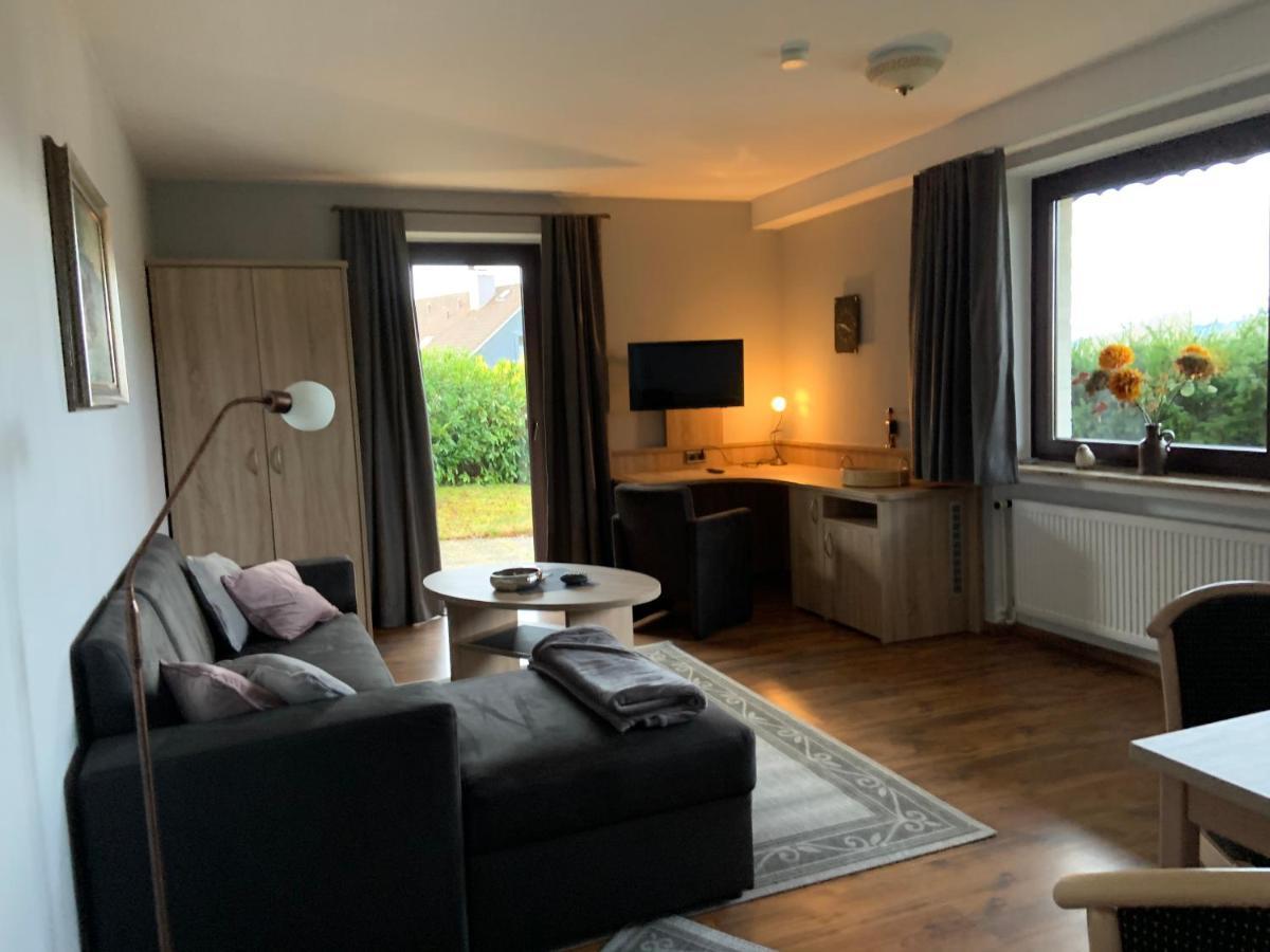 Ferienwohnung Wiesenblick Mit Terrasse Im Landhaus Fischer 상트안드레스베르크 외부 사진