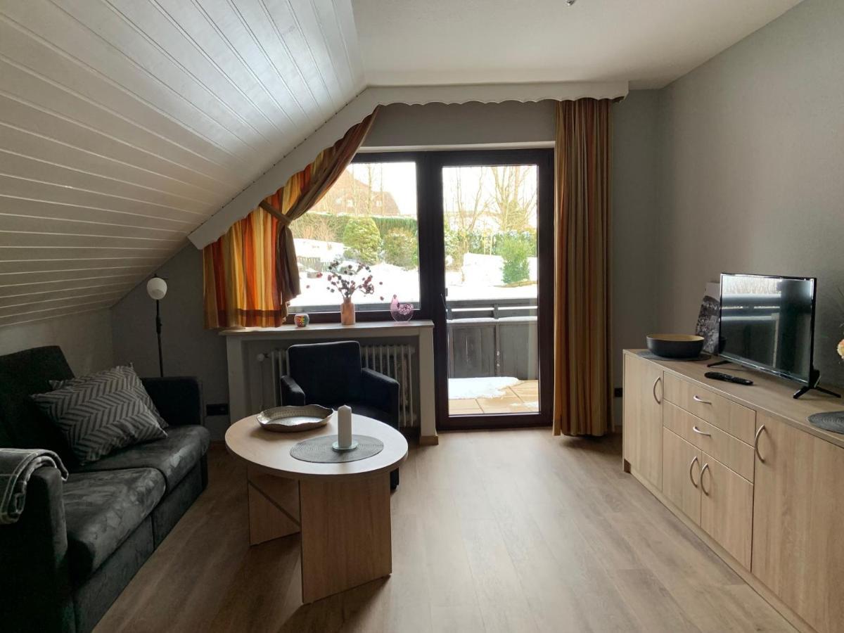 Ferienwohnung Wiesenblick Mit Terrasse Im Landhaus Fischer 상트안드레스베르크 외부 사진